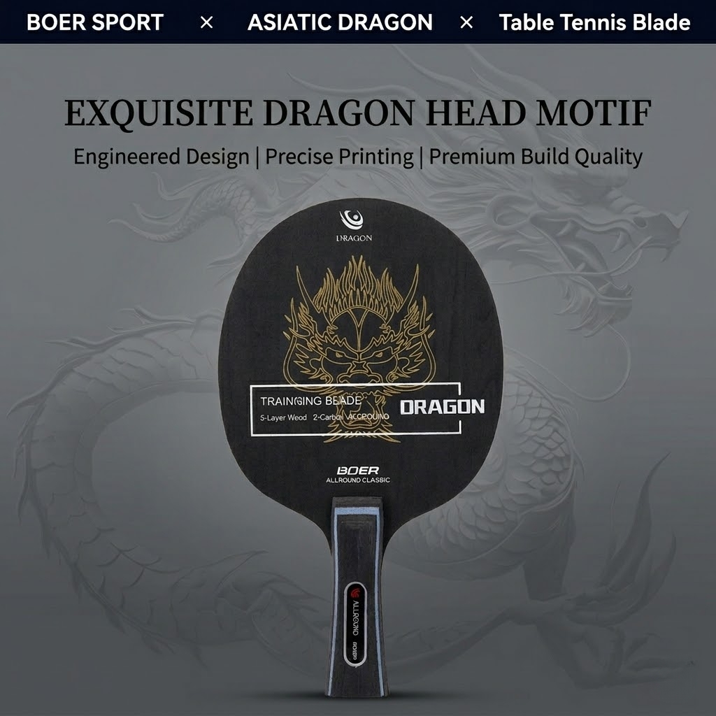 Boer Asia Dragon Table Tennis  - đánh giá và giá Table Tennis Zhang Jike