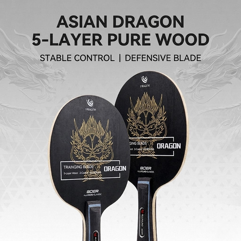 Boer Asia Dragon Table Tennis  - đánh giá và giá Table Tennis Zhang Jike