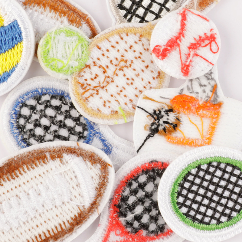100pcs/Lot Creative Embroidery - đánh giá và giá Table Tennis Olympics