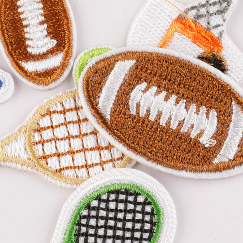 100pcs/Lot Creative Embroidery - đánh giá và giá Table Tennis Olympics