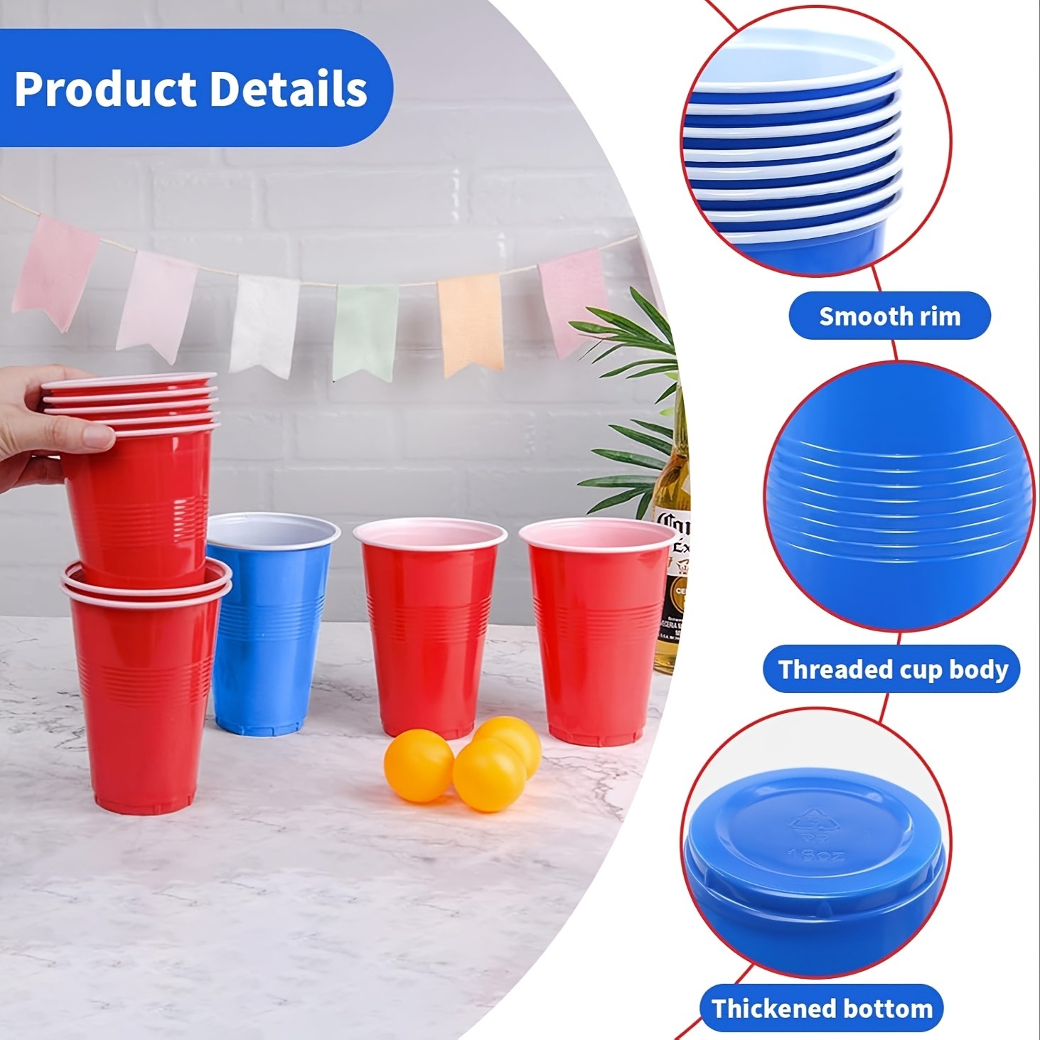 Beer Pong Game Set & Party Cup - đánh giá và giá Table Tennis Olympics