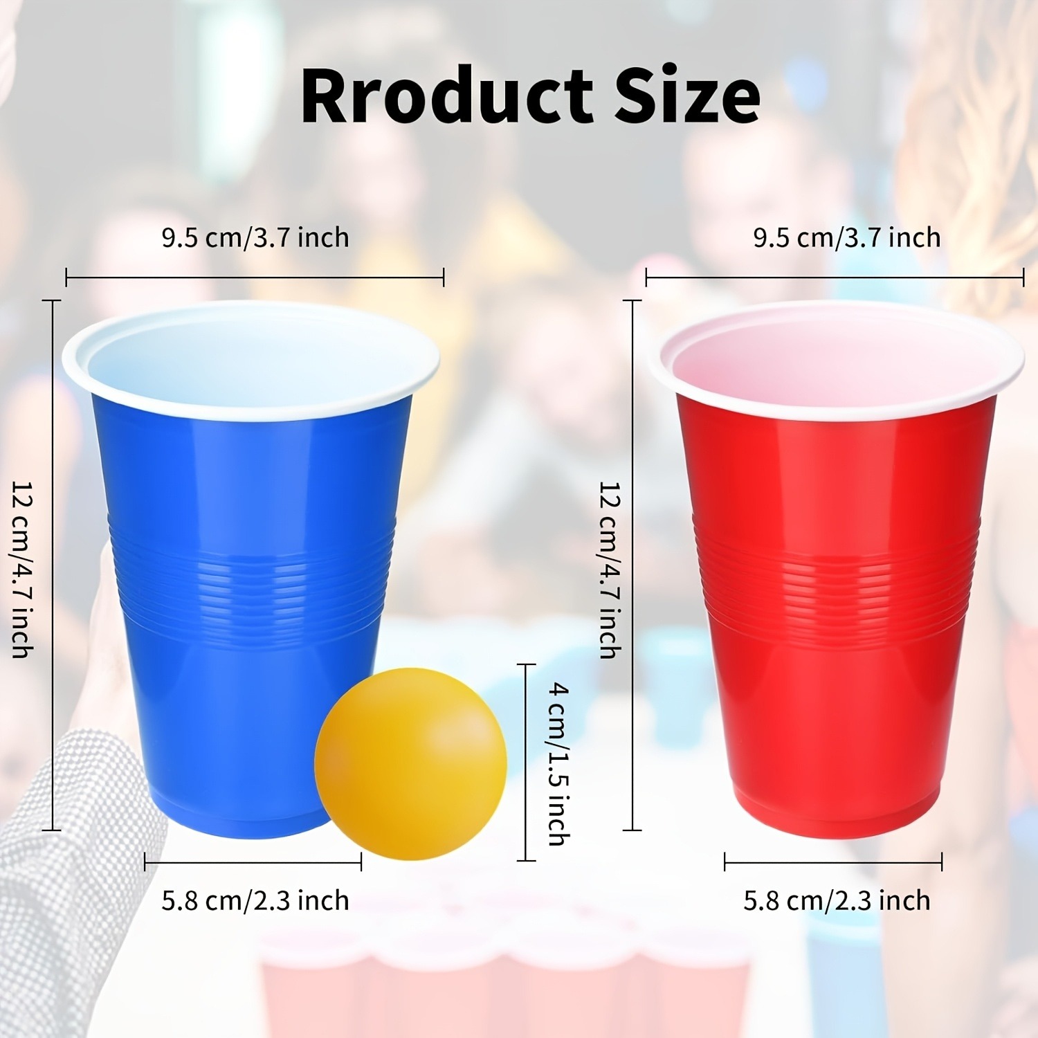 Beer Pong Game Set & Party Cup - đánh giá và giá Table Tennis Olympics