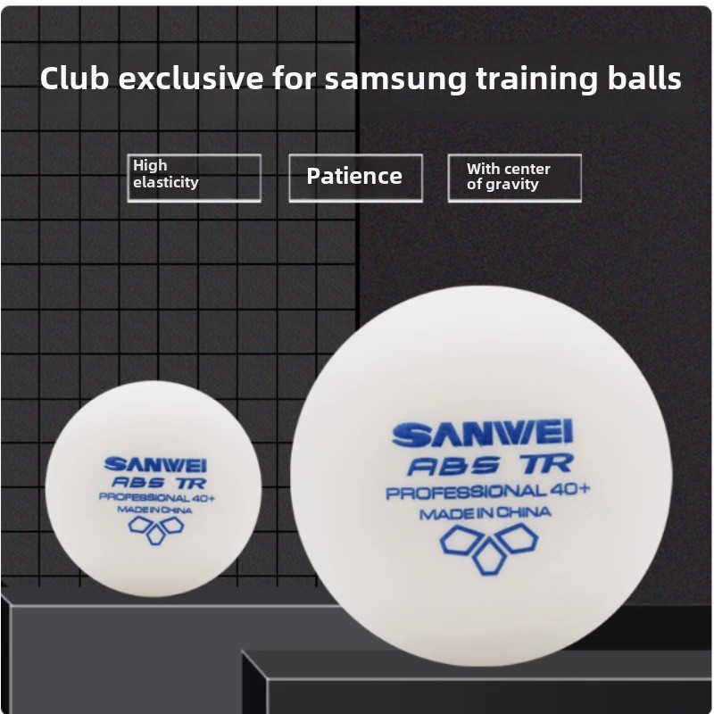 100 pcs Sanwei New Materials P - đánh giá và giá Table Tennis Olympics