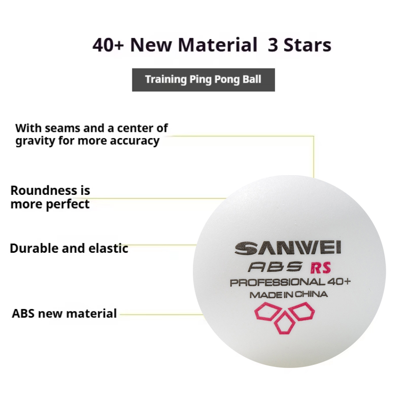 SANWEI RS40+ 3 Star Table Tenn - đánh giá và giá Table Tennis Olympics